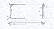 350213188300 Chladič motora MAGNETI MARELLI