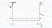 350213191200 Chladič motora MAGNETI MARELLI