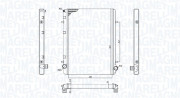 350213195900 Chladič motora MAGNETI MARELLI