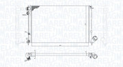 350213200100 Chladič motora MAGNETI MARELLI