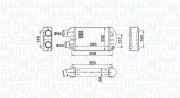 351319204510 Chladič plniaceho vzduchu MAGNETI MARELLI