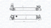 351319205540 Chladič plniaceho vzduchu MAGNETI MARELLI