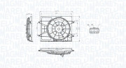 069422793010 Ventilátor chladenia motora MAGNETI MARELLI