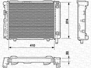 350213537000 Chladič motora MAGNETI MARELLI