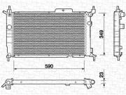 350213729000 Chladič motora MAGNETI MARELLI