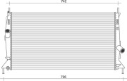 350213920000 Chladič motora MAGNETI MARELLI