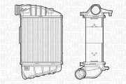 351319201350 Chladič plniaceho vzduchu MAGNETI MARELLI