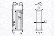 351319202030 Chladič plniaceho vzduchu MAGNETI MARELLI