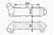 351319203260 Chladič plniaceho vzduchu MAGNETI MARELLI