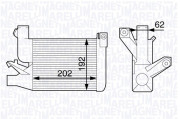 351319203290 Chladič plniaceho vzduchu MAGNETI MARELLI