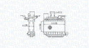 351319205310 Chladič plniaceho vzduchu MAGNETI MARELLI