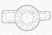 069422217010 Ventilátor chladenia motora MAGNETI MARELLI