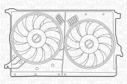 069422439010 Ventilátor chladenia motora MAGNETI MARELLI