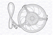 069422528010 Ventilátor chladenia motora MAGNETI MARELLI