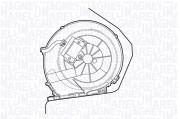 069412699010 Vnútorný ventilátor MAGNETI MARELLI