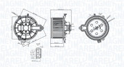 069412733010 Vnútorný ventilátor MAGNETI MARELLI