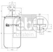 177163 Mech pneumatického prużenia FEBI BILSTEIN