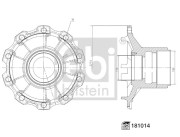 181014 Náboj kolesa FEBI BILSTEIN