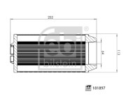 181897 Vzduchový filter FEBI BILSTEIN