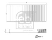 182121 Filter vnútorného priestoru febi Plus FEBI BILSTEIN