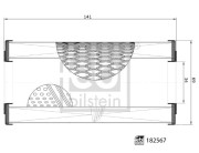 182567 Olejový filter FEBI BILSTEIN