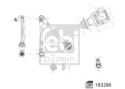 183286 Rameno zavesenia kolies FEBI BILSTEIN