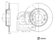 184694 Brzdový kotúč FEBI BILSTEIN