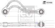 185466 Rameno zavesenia kolies FEBI BILSTEIN