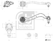 185539 Rameno zavesenia kolies FEBI BILSTEIN