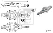 185607 Rameno zavesenia kolies FEBI BILSTEIN