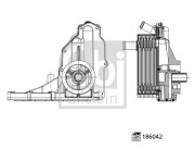 186042 Obal olejového filtra febi Plus FEBI BILSTEIN