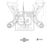 186459 Rameno zavesenia kolies FEBI BILSTEIN