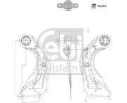 186460 Rameno zavesenia kolies FEBI BILSTEIN