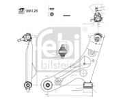 188128 Rameno zavesenia kolies FEBI BILSTEIN