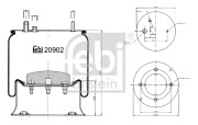 20902 Mech pneumatického prużenia FEBI BILSTEIN