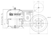 38508 Mech pneumatického prużenia FEBI BILSTEIN