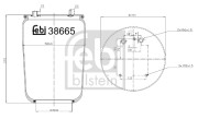 38665 Mech pneumatického prużenia FEBI BILSTEIN