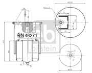 46271 Mech pneumatického prużenia FEBI BILSTEIN