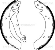 8100 18013 Sada brzdových čeľustí TRISCAN