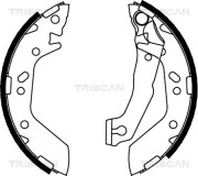 8100 43012 Sada brzdových čeľustí TRISCAN