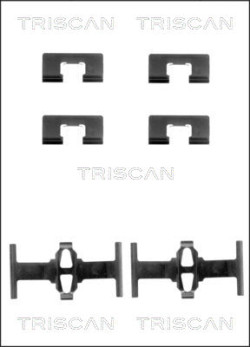 8105 401613 Sada príslużenstva oblożenia kotúčovej brzdy TRISCAN