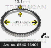 8540 16401 Snímací krúżok pre ABS TRISCAN