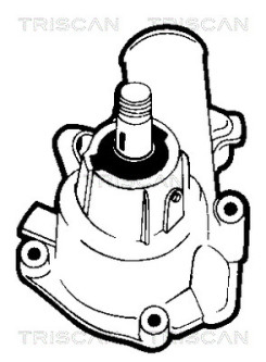 8600 15119 Vodné čerpadlo, chladenie motora TRISCAN