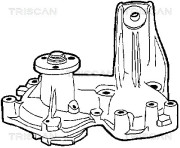 8600 15884 Vodné čerpadlo, chladenie motora TRISCAN