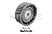 GA364.04 Vratná/vodiaca kladka rebrovaného klinového remeňa SNR