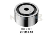 GE361.10 Obehová/vodiaca kladka ozubeného remeňa SNR