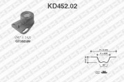 KD452.02 Sada ozubeného remeňa SNR