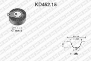 KD452.15 Sada ozubeného remeňa SNR