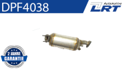 DPF4038 Filter sadzí/pevných častíc výfukového systému LRT