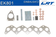 EK801 Montáżna sada pre zberné výfukové potrubie LRT